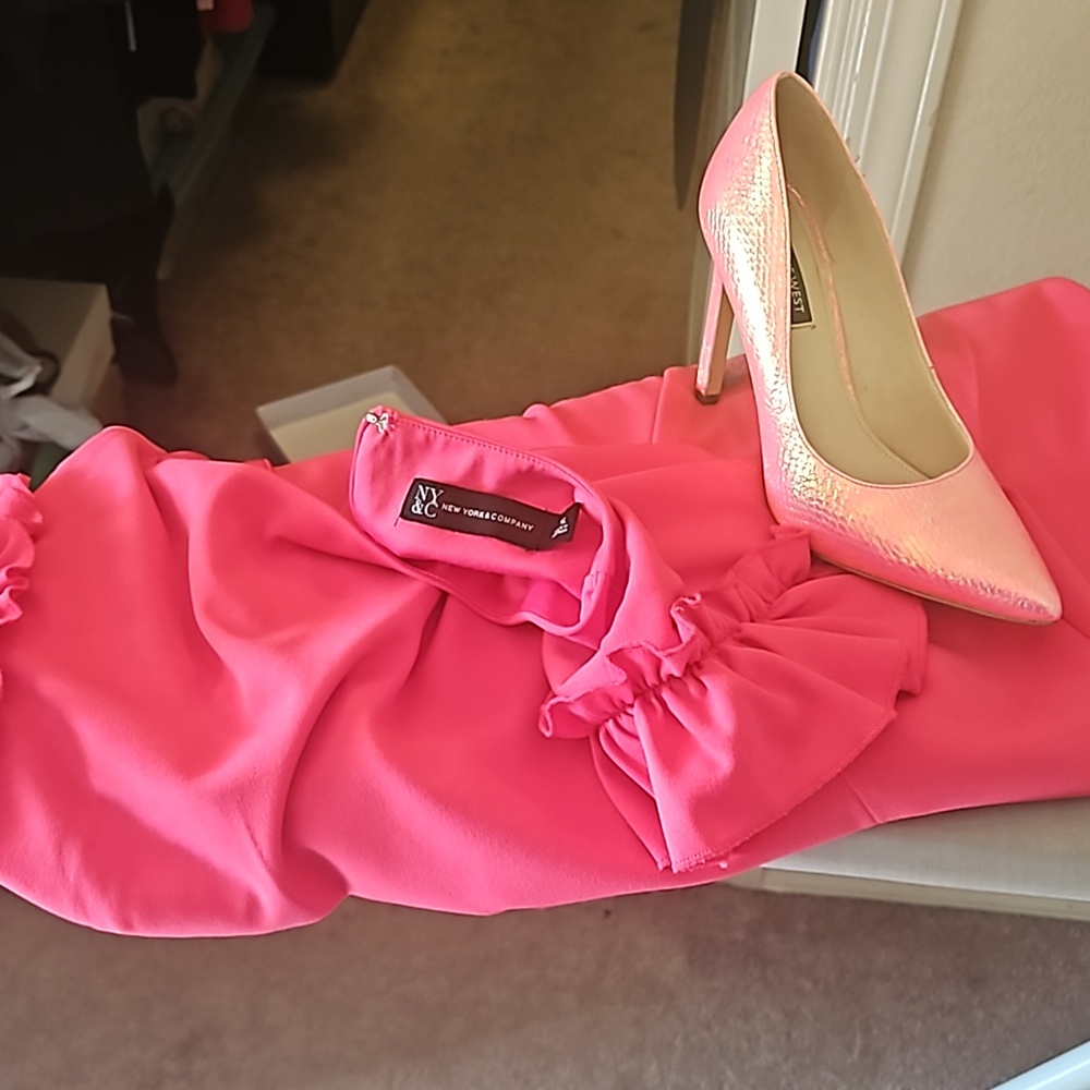 Heals with dress